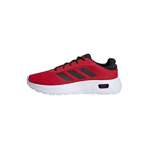 adidas Cloudfoam Comfy Shoes, Zapatos para Caminar Hombre, Better Scarlet/Core Black/FTWR White, 40 2/3 EU
