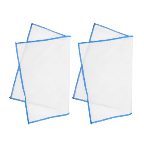 Beaupretty 2 Pièces Chiffon Nettoyage Flute Traversiere White