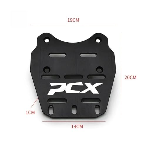 Boîte rangement PCX 150 avec fixation rétractable arrière moto