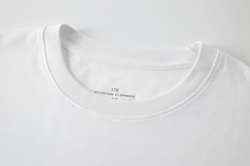 Family Feeling Boys Short Sleeve Summer Crewneck Kids T-Shirts Top Girls 2-Piece Tee4