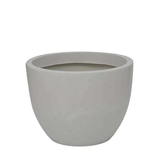 Vasart Verona R.0200.060.045.17 Vaso de Flores, Antique Branco, 60x45cm
