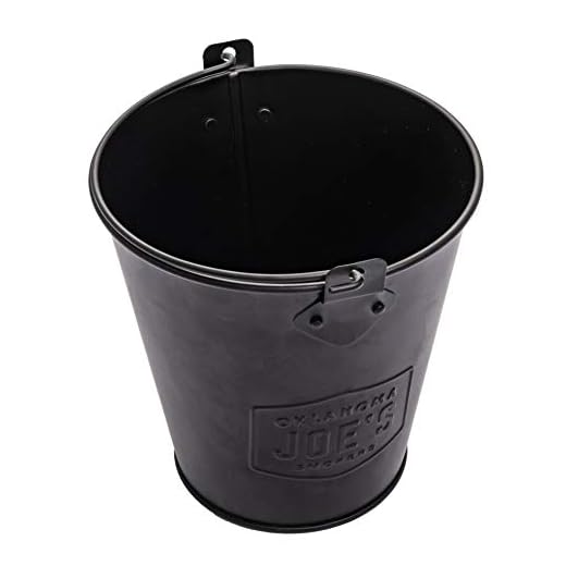 Oklahoma Joe's 9518545P06 Drip Bucket, Drip Bucket, Black