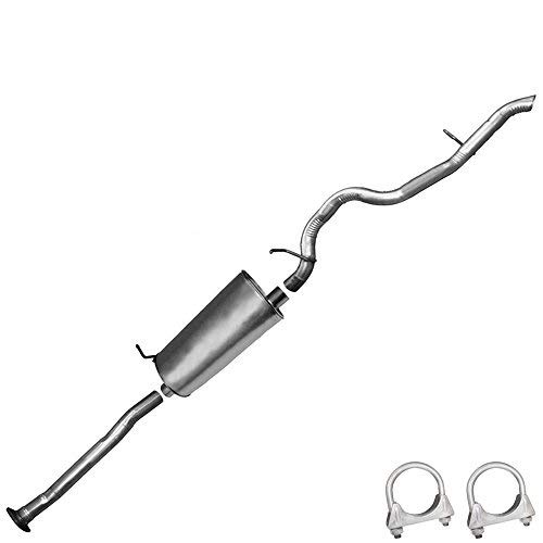 Intermediate pipe muffler resonator tailpipe exhaust system kit fits: 2007 Chevy Colorado GMC Canyon 2.9L 3.7L Crew/Extended Cab