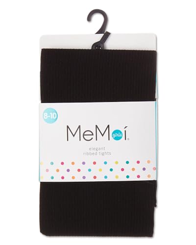 MeMoi Girls' Elegant Ribbed Nylon Tights4