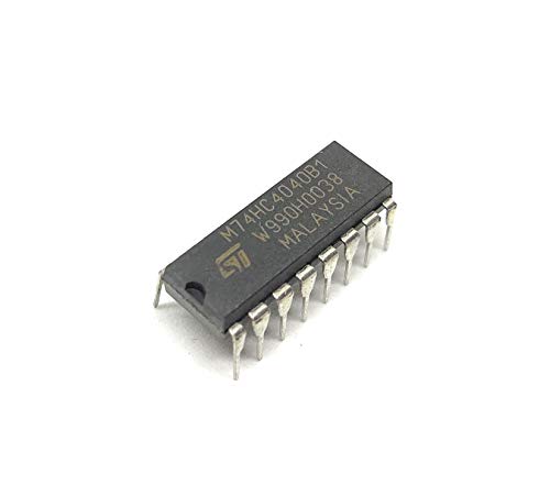 Image of INVENTO 2Pcs SN74HC4040N 744040 IC Binary Asynchronous Counter, HC Family, 53 MHz, 2 V to 6 V, DIP-16