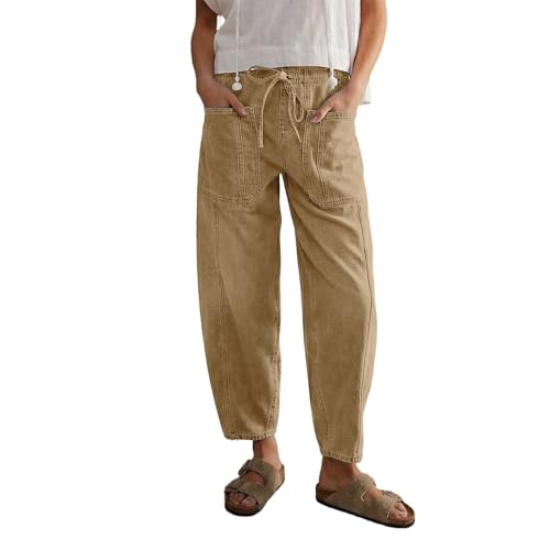 Pantalon amincissant blanc fluide jambes larges pour gommer les formes avec élégance