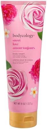 Bodycology Shea Butter Body Cream, Sweet Love, 8 oz
