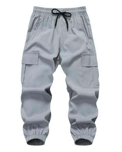 Image of Baby Boys Cargo Joggers Pants Toddler Quick Dry Lightweight Hiking Pants Kids Pull On Sweatpants