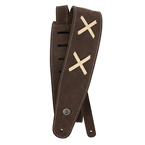 D'Addario Acessórios Pulseira de Guitarra de Couro - Acessórios para Guitarra - Alça de Guitarra El