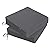 PatioGlow Outdoor Chair Cushions 19 x 19 x 3 Inch, Waterproof & Fade Resistant Patio Seat Cushion for Furniture with Handle and Ties, Thick Seating Pads for Outside Sofa Couch Set of 2, Grey