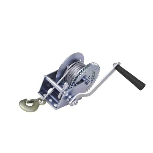 Cabilock Manual Winch Wire Rope Handle Crank for Heavy Duty Towing ATV Trailer Winch