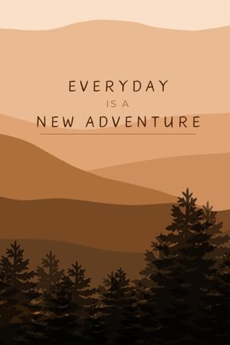 Nouveau carnet d'aventure journal de bord souple et cahier de notes de voyage nature