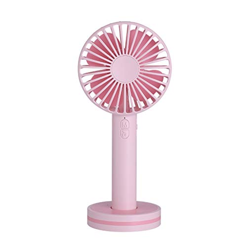 Ventilador de mano pequeño para combatir el calor en el dormitorio estudiantil