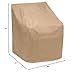 Protective Covers 1120-TN Oversized Wicker Chair Cover, Tan (36