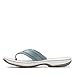 Clarks Womens Breeze SEA Sandal,Blue Grey Synthetic,8