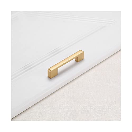 Poignée de porte dorée mate pour tiroir de cuisine et commode - 2