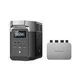 EcoFlow PowerStream Balkonkraftwerk, 0% VAT WLAN netzgekoppelter Mikrowechselrichter 600W,...