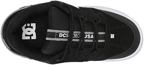 DC boys Syntax Skate Shoe, Black/Grey, 10.5 Big Kid US | Image 4