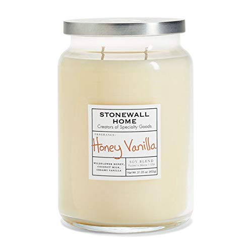 Stonewall Home - Vela de miel (aroma a vainilla, tamaño grande) Cover