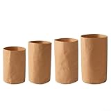 Multi-usage pour les plantes et les produits : conçu pour les plantes vivantes, les pommes de terre, les oignons et les articles divers ; pliez ou étendez le brassard pour correspondre aux hauteurs de vase ou aux étagères du garde-manger tout en ajoutant un aspect texturé naturel.