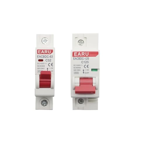 Mini interruptor solar CC 1000V 1P 50A para autoconsumo rural 2