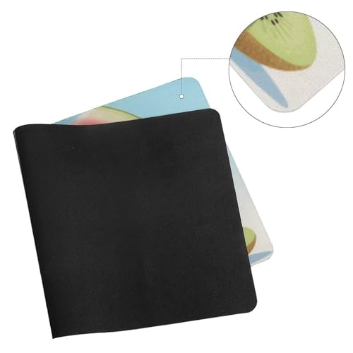 Desk Pad Protector 24x12 Inch Extended Watermelon Kiwi Fruit Mouse Mat miniatura 7