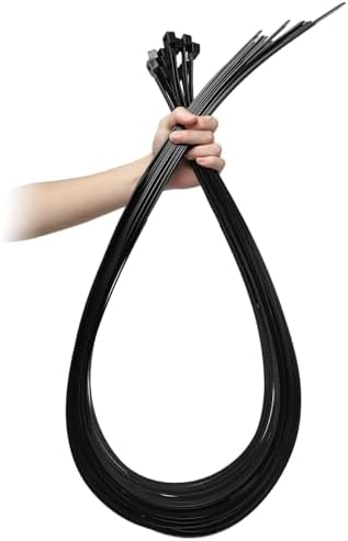 60 Inch Extra Long Heavy Duty Cable Ties - 30 Pack 200LB Strength UV Resistant