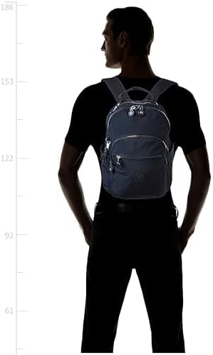 Miniatura 6 de Kipling Mochila Seúl para mujer, BLUE BLEU 2, 10"L x 13.75"H 4.5"D, Mochila Seoul