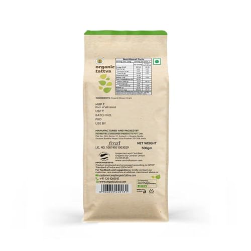 Image of Organic Tattva, Organic Kala (Black) Chana, 500g | Unpolished and Gluten Free