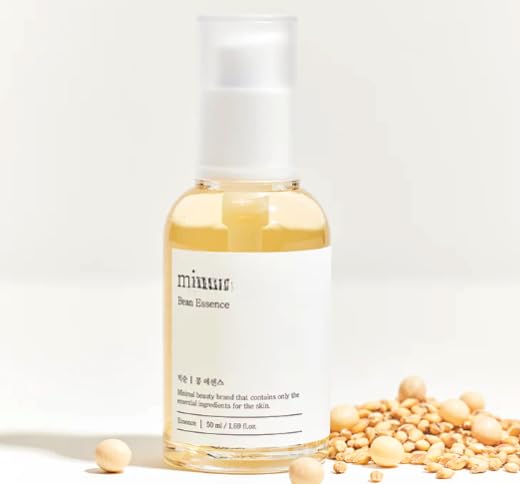 Bean Essence, wegańskie ślimaki, esencja złuszczająca do twarzy, nawilżająca koreańska pielęgnacja skóry, skóra szklana 1,69 fl.oz/50 ml