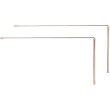 Divining Rods for Solid Copper Dowsing Rods Set for Water Witching Lost Items Finder Paranormal Tools Energy Healing Outdoor Exploration 2 Pack