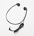 Lanier **Extended-Life**Premium "EBS" Headset Compatible Universal for Lanier Transcribers using 3.5mm plug - MP555 Replacement With 3.5MM Right Angle Plug