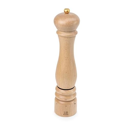 Peugeot Paris elektrisk pepparkvarn, slipinställning u'Select, höjd: 34 cm, trä, natur, 35648
