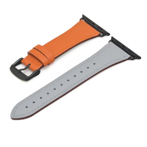 compatible with Apple Watch アップルウォッチ用 バンド ベルト イタリアンレザーベルト クロカラント KUROCURRANT 38mm 40mm 41mm 42mm用 Series11/10/9/8/7/6/5/4/3/2/1/