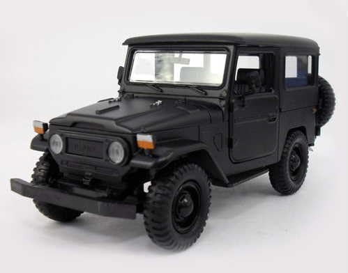 ランクル40 ミニカー 京商からイエローボディのトヨタ ランドクルーザー40が1/18