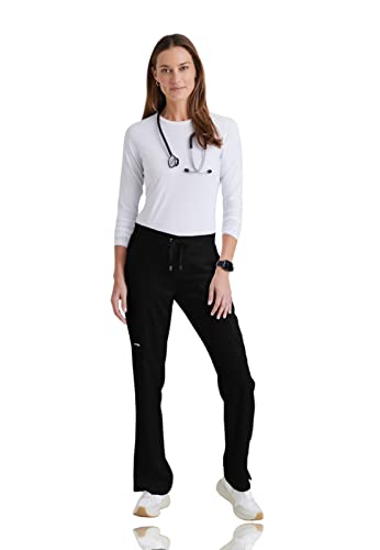 BARCO Grey's Anatomy Scrubs - Mia Scrub Pant for Women, Elastic Back Waist, Mid-Rise Shaped Leg Women's Scrub Pant4