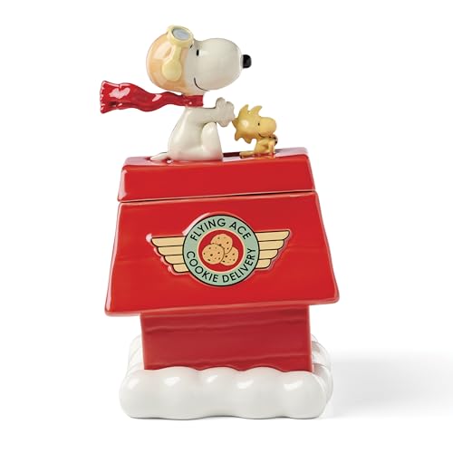 Lenox 897577 Chef Snoopy Figural Cookie Jar