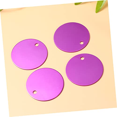 HOODANCOS 3 Sets Haustiermarken Aus Aluminiumlegierung Rund Für Welpen Hundemarken Hundemarken Name Nummer Adresse Robust Stilvoll 25 Stück X 3