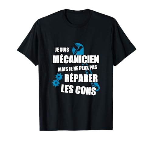 Regalo Humour – Soy mecánico pero no reparo Camiseta