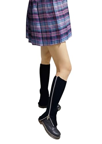 Women's Long Socks Leg Warmers Boot Socks Winter Ankle Heap Sock Goth Leg Warmers3