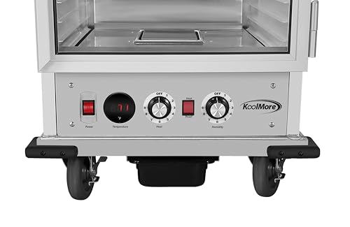 Koolmore KM-CHP36-SNGL 33 Inch Commercial Non-Insulated Glass Door Heated Holding/Proofing Cabinet thumb #11