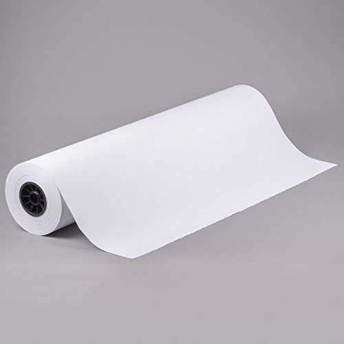 White Butcher Paper Roll 36'' x 700' 40# by TableTop King