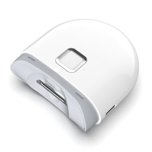 Fiegcit 非手動爪切り 爪やすりと爪切り収納付き USB充電式 安全爪切り 2-in-1ツール 高齢者保育 地域介護者に最適 子供 男性 女性 ワンタッチ操作 持ち運びが便利 (B)