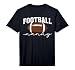 Mens Football Nanny Grandma Nanny of A Football Player Nanny Performance T-Shirt