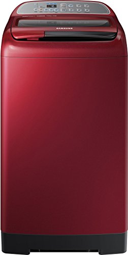 Image of Samsung WA70H4000HP /TL Fully-Automatic Top-Loading Washing Machine (7 Kgs, Scarlet Red)