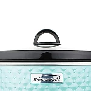3.5-Quart Diamond-Pattern Slow Cooker (Blue) 35 Quart Diamond Pattern Slow Cooker Blue