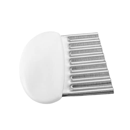 SOLUSTRE Cortador Ondulado de Acero Inoxidable 2pcs miniatura 3