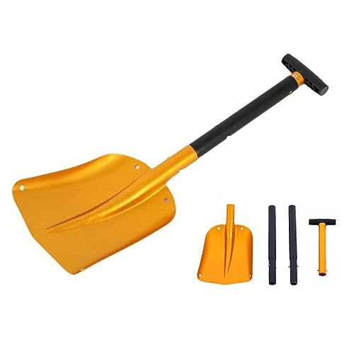 Wudaizhi Retractable Outdoor Snow Aluminum Alloy Ice Winter Snow Remover Tool Camping Garden Folding Survival Tools