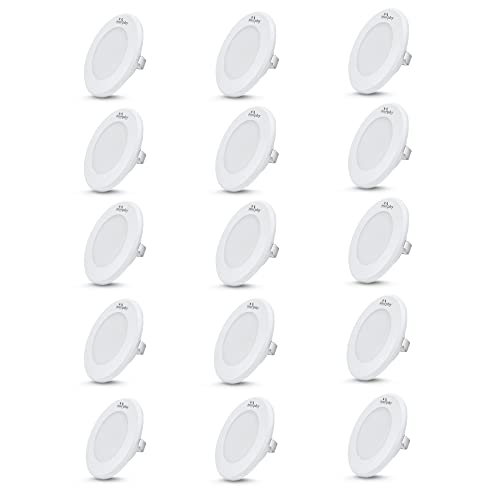 Image of Murphy 3W Mini Reno Ultra Slim Ceiling Light, Junction Box LED Down Light (Pack of 15, Blue) with 2 Year Warranty