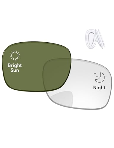 Image of Replacement Lenses & Nose Pieces for Oakley Holbrook Metal OO4123 55mm - Precision Fit, UV Block & Impact Resistant
